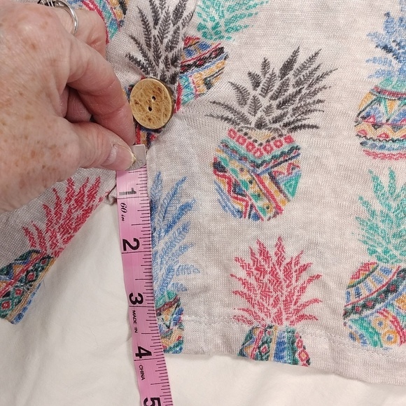 Sigrid Olsen 100% linen sleeveless top size medium - Picture 13 of 14